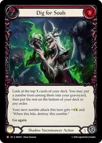 Dig for Souls (Red) - Armory Deck: Malice - Flesh and Blood TCG card