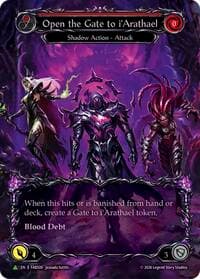 Open the Gate to i'Arathael (Red) (Marvel) - FAB509 - Flesh and Blood: Promo Cards - Flesh and Blood TCG card