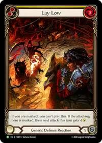 Lay Low (Yellow) - FAB513 - Flesh and Blood: Promo Cards - Flesh and Blood TCG card