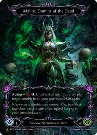Malice, Domina of the Dead (Marvel) - GEM Pack 6 - Flesh and Blood TCG card