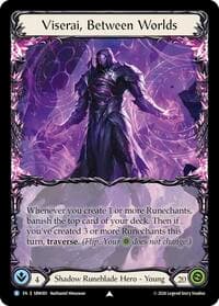 Viserai, Between Worlds - Silver Age: Usurp the Shadow Throne - Flesh and Blood TCG card