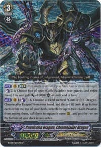 Conviction Dragon, Chromejailer Dragon (SP) - BT09: Clash of Knights & Dragons - Cardfight Vanguard card