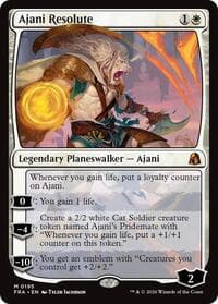 Ajani Resolute - Reality Fracture - Magic: The Gathering card