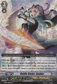 Battle Sister, Cookie (SP) - BT09: Clash of Knights & Dragons - Cardfight Vanguard card