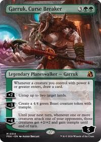 Garruk, Curse Breaker (Borderless) - Reality Fracture - Magic: The Gathering card