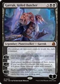 Garruk, Veiled Butcher - Reality Fracture - Magic: The Gathering card