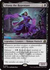Liliana the Repentant - Reality Fracture - Magic: The Gathering card