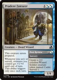 Prudent Fateseer - Reality Fracture - Magic: The Gathering card