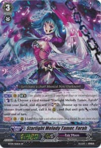 Starlight Melody Tamer, Farah - BT09: Clash of Knights & Dragons - Cardfight Vanguard card