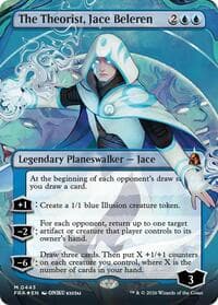 The Theorist, Jace Beleren (Borderless) (0443) - Reality Fracture - Magic: The Gathering card