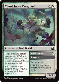 Vigorbloom Vanguard - Reality Fracture - Magic: The Gathering card