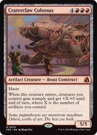 Craterclaw Colossus - Reality Fracture - Magic: The Gathering card