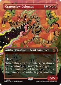 Craterclaw Colossus (Borderless) (0446) - Reality Fracture - Magic: The Gathering card