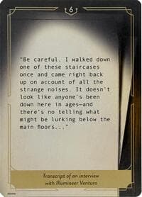 Whispers in the Well Case File Cards (6 of 18) - Whispers in the Well - Disney Lorcana card