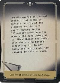 Whispers in the Well Case File Cards (11 of 18) - Whispers in the Well - Disney Lorcana card
