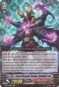 Covert Demonic Dragon, Mandala Lord - BT05: Awakening of Twin Blades - Cardfight Vanguard card