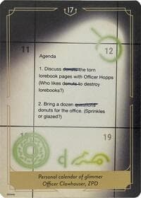 Whispers in the Well Case File Cards (17 of 18) - Whispers in the Well - Disney Lorcana card