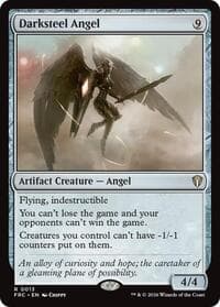 Darksteel Angel - Commander: Reality Fracture - Magic: The Gathering card