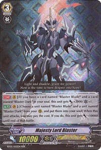 Majesty Lord Blaster - BT05: Awakening of Twin Blades - Cardfight Vanguard card