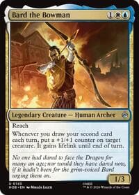 Bard the Bowman - The Hobbit - Magic: The Gathering card