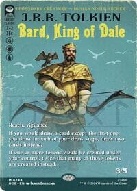 Bard, King of Dale (Borderless) - The Hobbit - Magic: The Gathering card