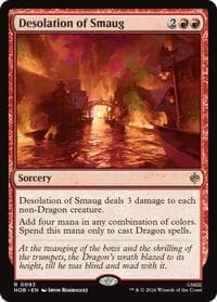 Desolation of Smaug - The Hobbit - Magic: The Gathering card