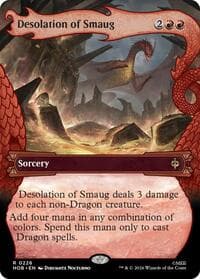 Desolation of Smaug (Showcase) - The Hobbit - Magic: The Gathering card