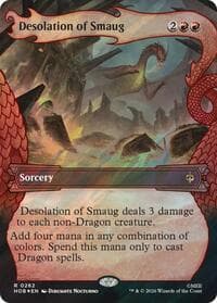 Desolation of Smaug (Showcase) (Surge Foil) - The Hobbit - Magic: The Gathering card