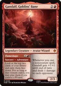 Gandalf, Goblins' Bane - The Hobbit - Magic: The Gathering card
