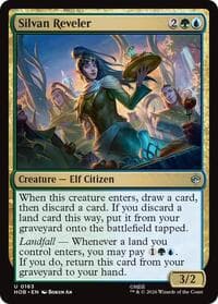 Silvan Reveler - The Hobbit - Magic: The Gathering card