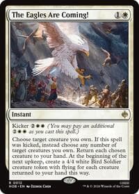 The Eagles Are Coming! - The Hobbit - Magic: The Gathering card