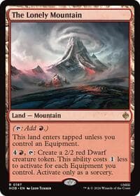The Lonely Mountain - The Hobbit - Magic: The Gathering card