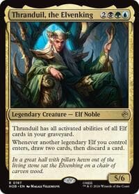 Thranduil, the Elvenking - The Hobbit - Magic: The Gathering card