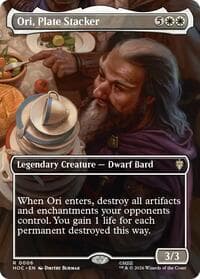Ori, Plate Stacker (Borderless) - The Hobbit: Eternal-Legal - Magic: The Gathering card
