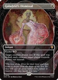 Galadriel's Dismissal (Borderless) - The Hobbit: Eternal-Legal - Magic: The Gathering card