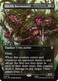 Orcish Bowmasters (Borderless) - The Hobbit: Eternal-Legal - Magic: The Gathering card