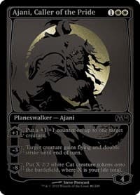 Ajani, Caller of the Pride (SDCC 2013 Exclusive) - Media Promos - Magic: The Gathering card