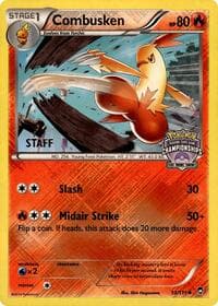 Combusken - 13/111 (State Championships) [Staff] - League & Championship Cards - Pokemon card