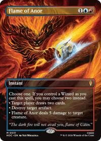 Flame of Anor (Borderless) - The Hobbit: Eternal-Legal - Magic: The Gathering card