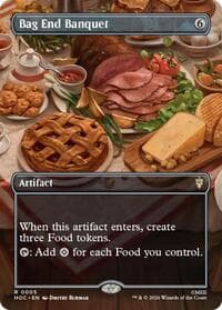 Bag End Banquet (Borderless) - The Hobbit: Eternal-Legal - Magic: The Gathering card