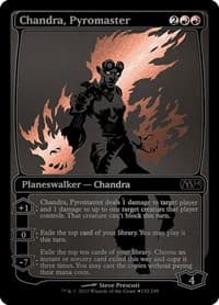 Chandra, Pyromaster (SDCC 2013 Exclusive) - Media Promos - Magic: The Gathering card