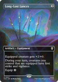 Long-Lost Lances (Borderless) - The Hobbit: Eternal-Legal - Magic: The Gathering card