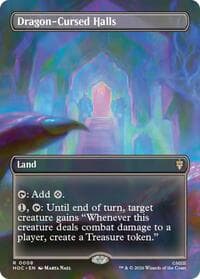 Dragon-Cursed Halls (Borderless) - The Hobbit: Eternal-Legal - Magic: The Gathering card