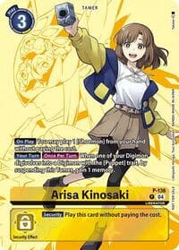 Arisa Kinosaki (Digimon Liberator D-Storage Set) - Digimon Promotion Cards - Digimon Card Game card