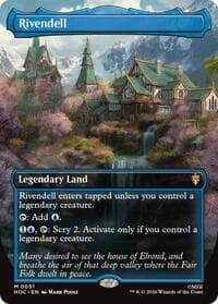 Rivendell (Borderless) - The Hobbit: Eternal-Legal - Magic: The Gathering card