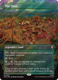 The Shire (Borderless) (Surge Foil) - The Hobbit: Eternal-Legal - Magic: The Gathering card