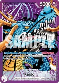 Kaido (058) (Alternate Art) - The World's Strongest Warriors - One Piece Card Game card