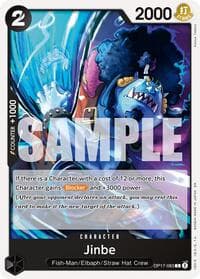Jinbe (083) - The World's Strongest Warriors - One Piece Card Game card