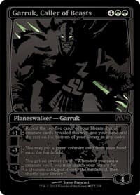 Garruk, Caller of Beasts (SDCC 2013 Exclusive) - Media Promos - Magic: The Gathering card