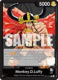 Monkey.D.Luffy (079) - The World's Strongest Warriors - One Piece Card Game card